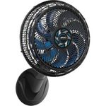 ventilador de parede arno 40cm x-treme 9 force breeze preto e azul ve9p
