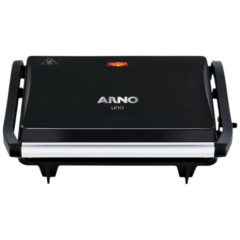 sanduicheira e grill arno compact uno 127v preto gpto