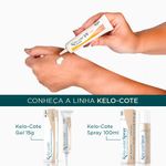 kelo-cote uv gel hidratante com fps30 15g hidrata e protege as cicatrizes