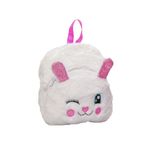 mochila infantil polibrinq pelúcia coelho scb126 (mp)
