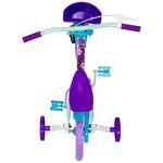 bicicleta infantil track aro 12 arco íris verde e azul