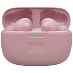 fone de ouvido bluetooth jbl tws wave rosa beam2