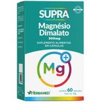 supra magnésio dimalato 300mg 60 cápsulas herbamed