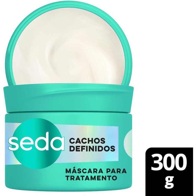 máscara para tratamento seda cachos definidos 300g