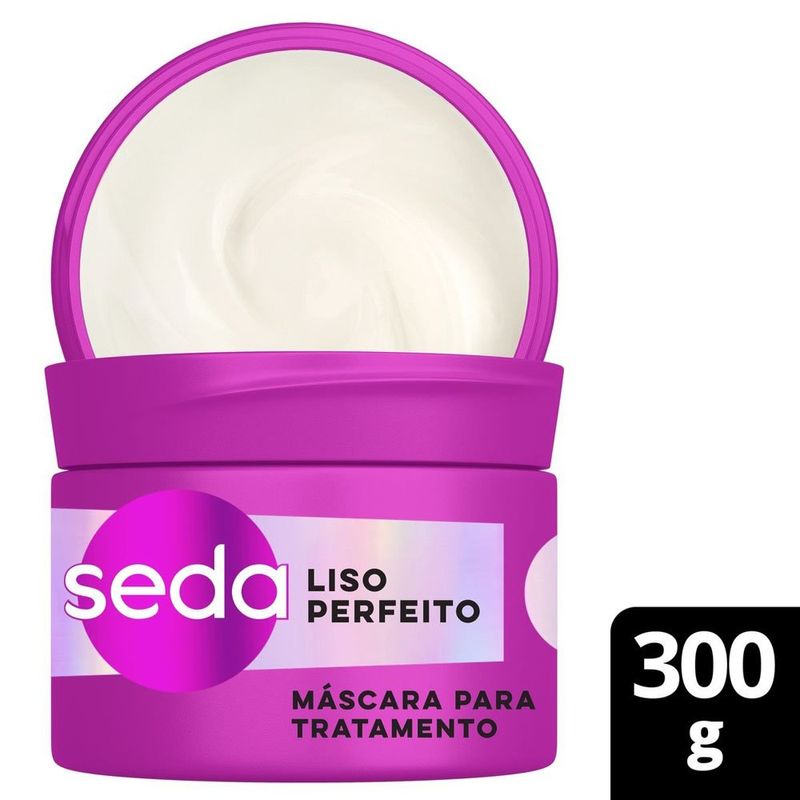 máscara para tratamento seda liso perfeito 300g