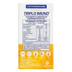 triplo imuno zinco vitamina c e d 30 comprimidos catarinense nutrição