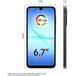 smartphone samsung galaxy a17 5g tela 6,7" 4gb ram 128gb preto