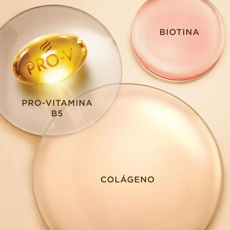 kit shampoo 300ml + condicionador 150ml pro-v miracles colágeno hidrata & resgata
