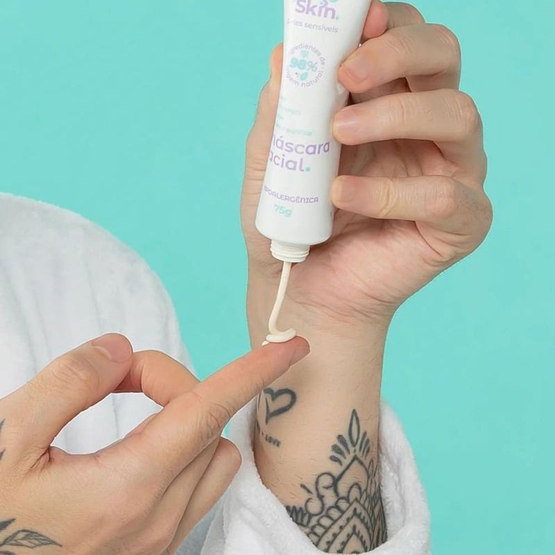 Máscara Facial Sense Skin Vizzela Peles Sensíveis