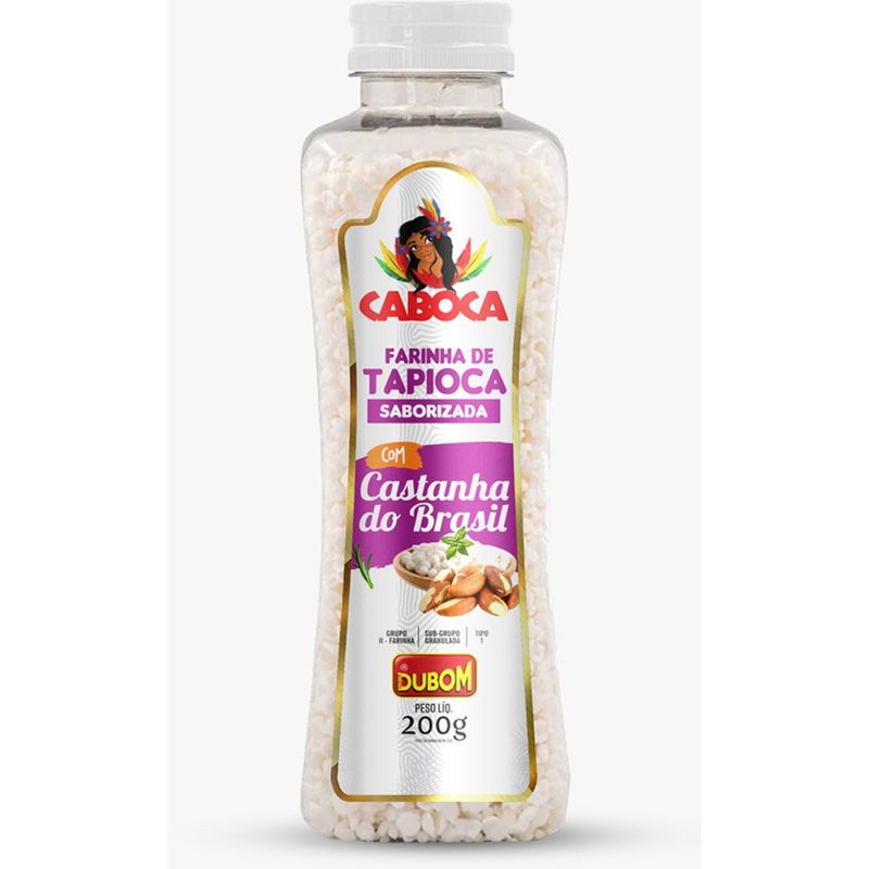 tapioca caboca com castanha 200g