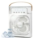umidificador de ar e ventilador portátil air cooler mini cooling fan (mp)