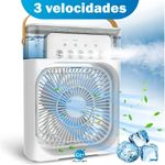 umidificador de ar e ventilador portátil air cooler mini cooling fan (mp)