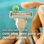 carga para aparelho de depilar gillette vênus pele sensível 2 unidades