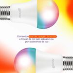 lâmpada inteligente geonav com soquete bivolt branco e27