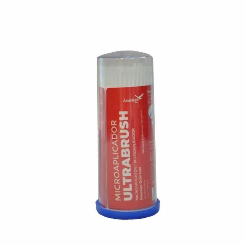 microaplicador american burrs ultrabrush fino 100 unidades (mp)