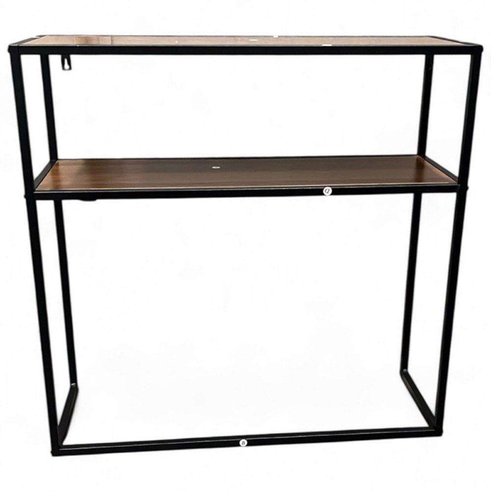 Mesa Lateral Latcor com 2 Níveis em MDF/Metal CLH-WR5857