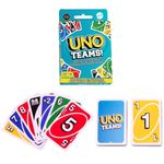 jogo de cartas uno teams mattel hxt58