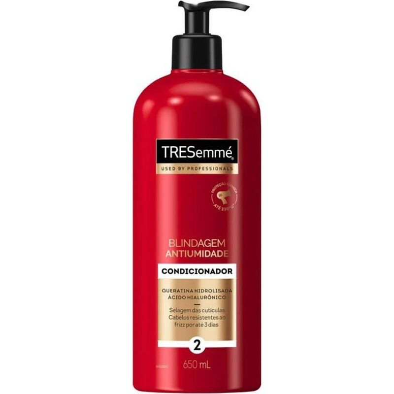 condicionador tresemmé blindagem antiumidade 650ml