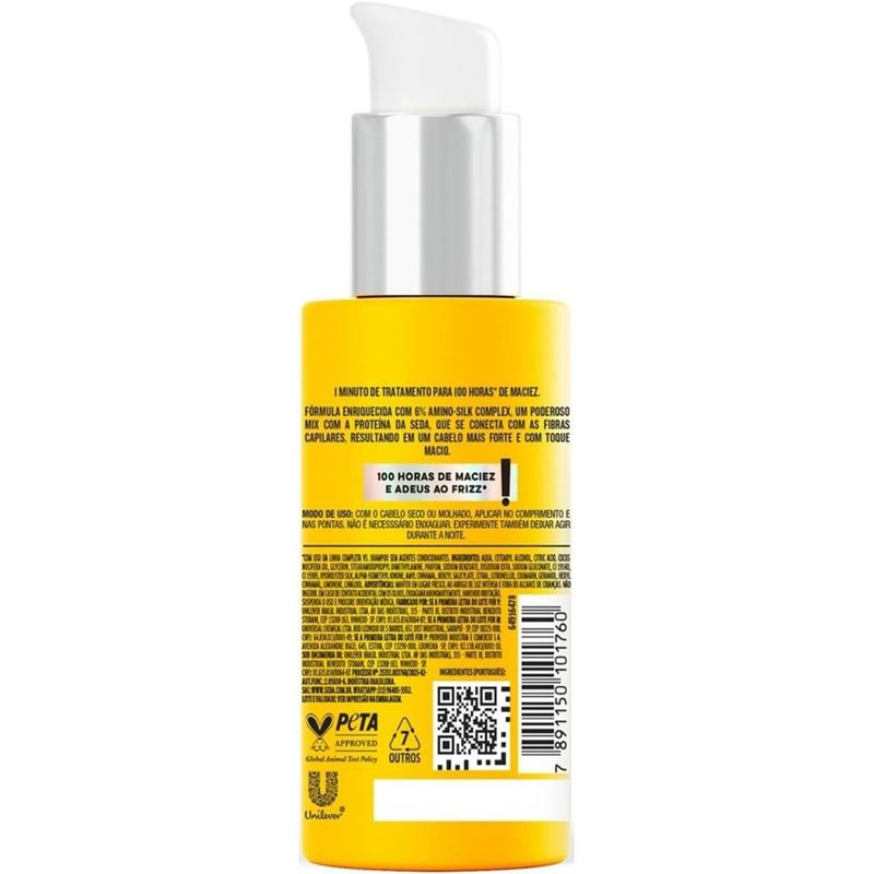 tratamento leave-in sérum seda toque de seda 100ml