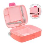 marmita infantil buba magic unicórnio com talheres 19729 (mp)