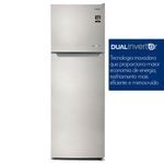 geladeira mystic dual inverter frost free 349 litros duplex inox (mp)