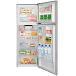 geladeira mystic dual inverter frost free 349 litros duplex inox (mp)