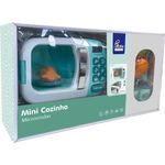 brinquedo kit mini cozinha fenix micro-ondas lkc 984