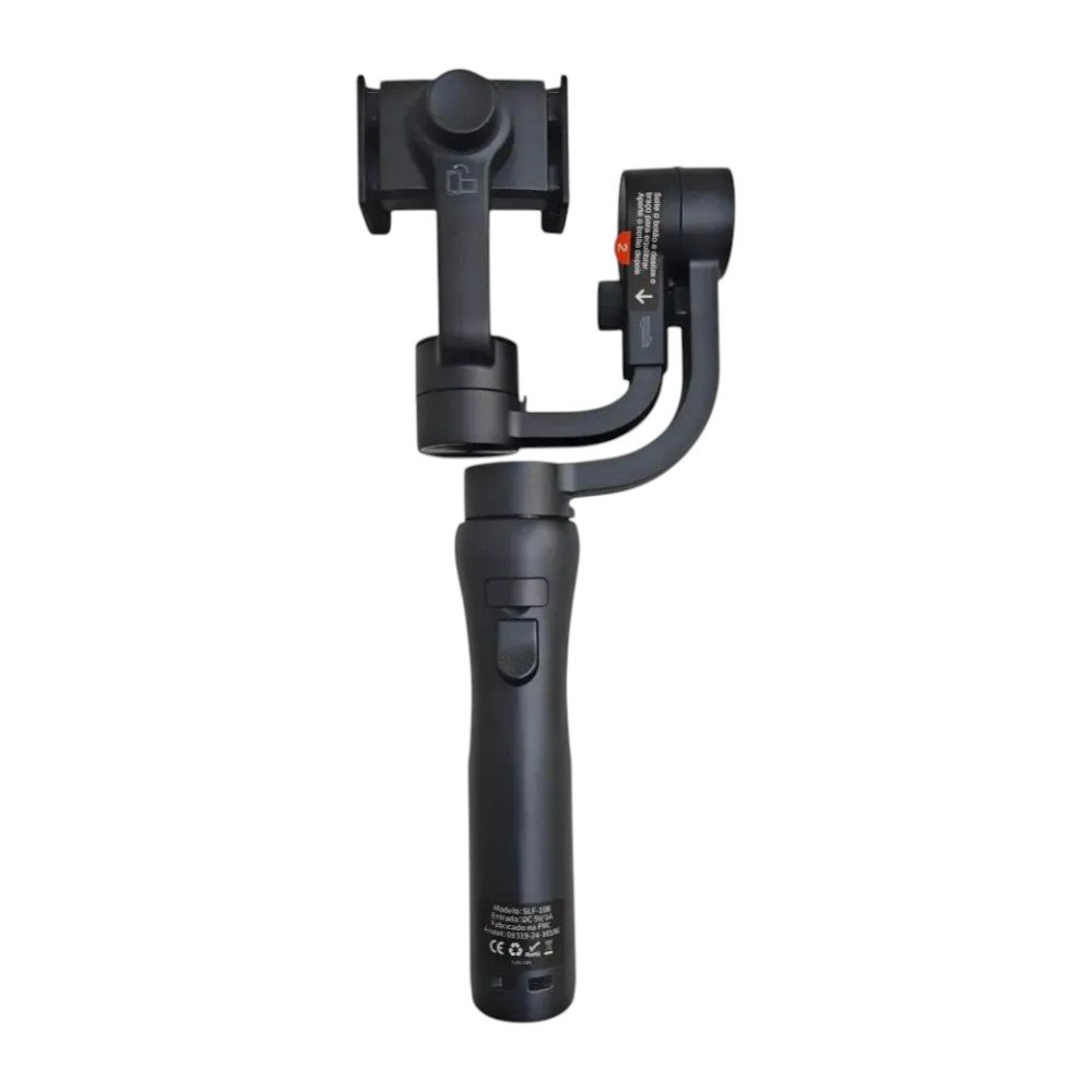 Estabilizador Para Celular AGold Gimbal De 3 Eixos Preto SLF-10B (MP)
