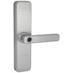 fechadura digital elsys de embutir prata esf-de4000b