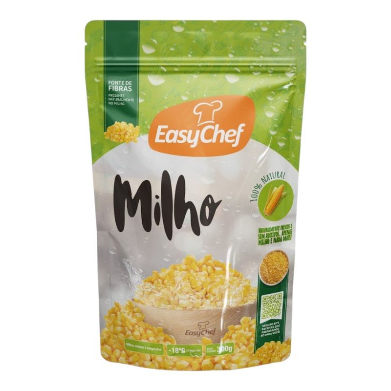 milho verde supercongelado easychef embalagem 300g