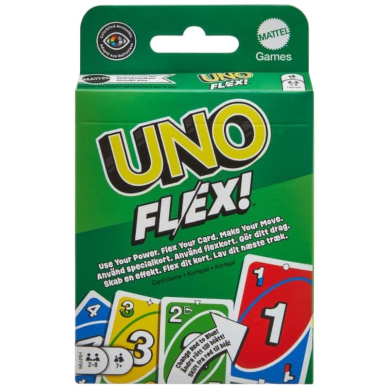 jogo de cartas uno flex mattel hmy99