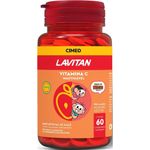 lavitan vitamina c 500mg 60 comprimidos mastigáveis turma da mônica sabor maçã cimed