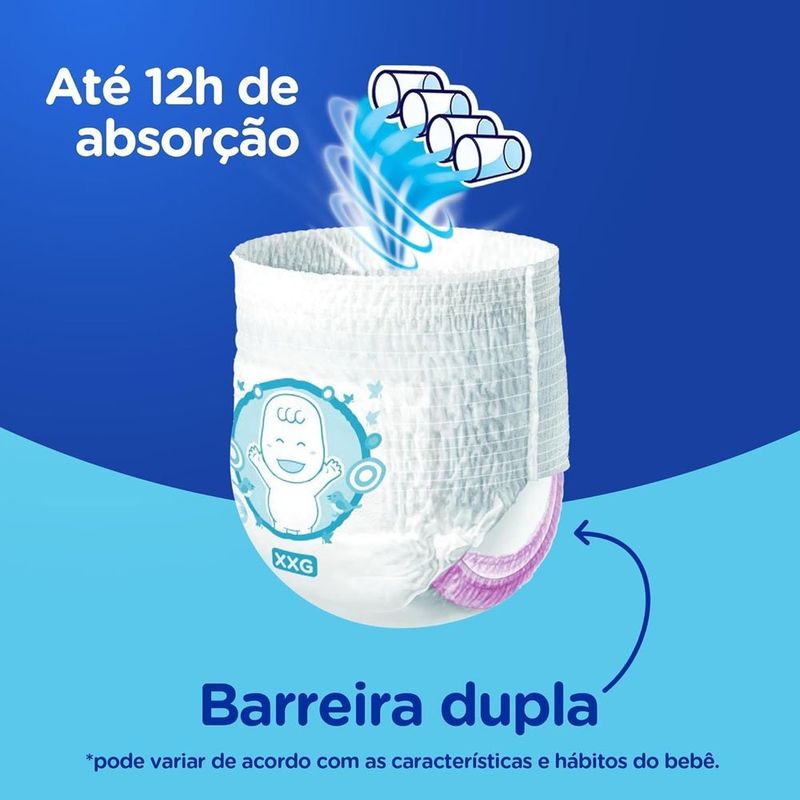 fralda-calça mamypoko superproteção m 34 unidades