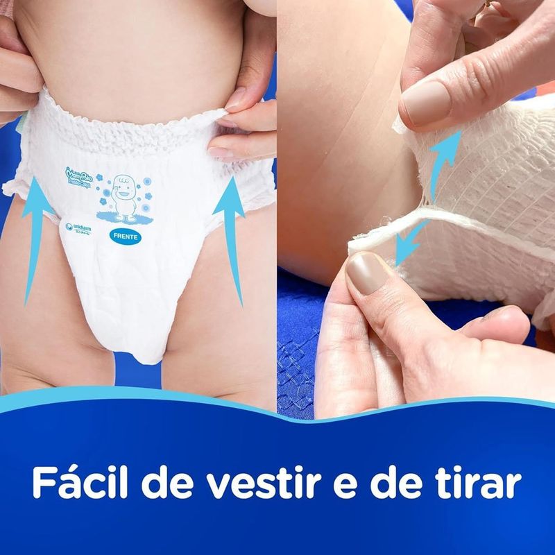 fralda-calça mamypoko superproteção m 34 unidades