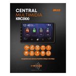 central multimídia kx3 carplay e android 7 2din ahd espelhamento sem fio krc3100 (mp)