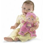 pelúcia minha primeira boneca fisher-price n0662