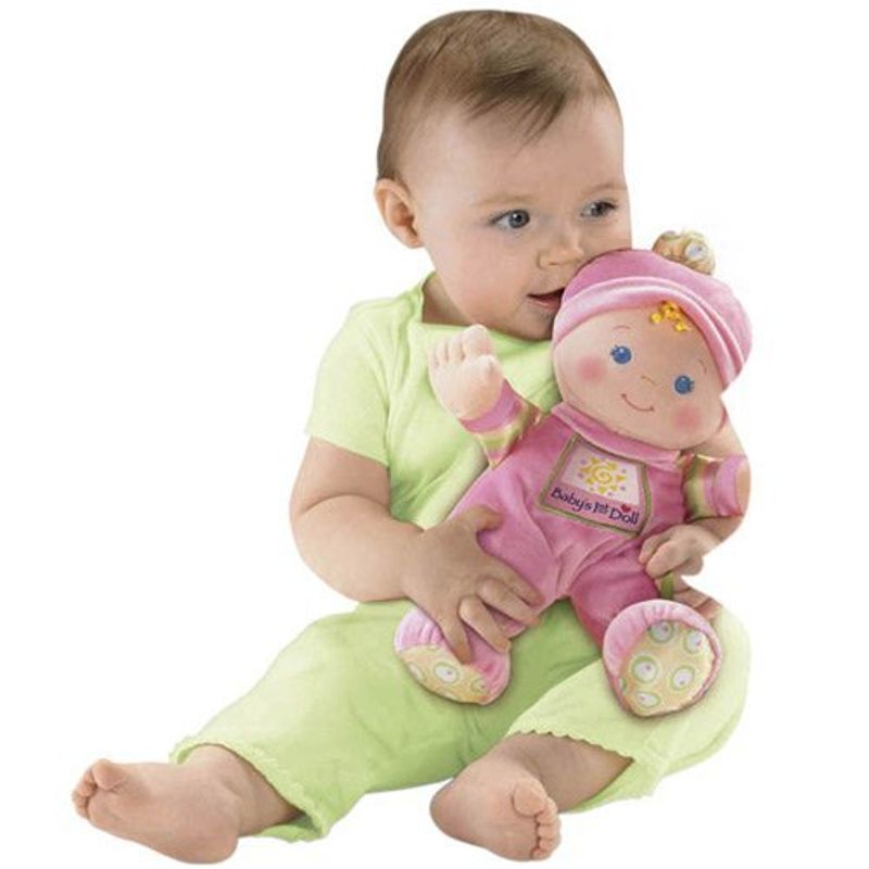 pelúcia minha primeira boneca fisher-price n0662