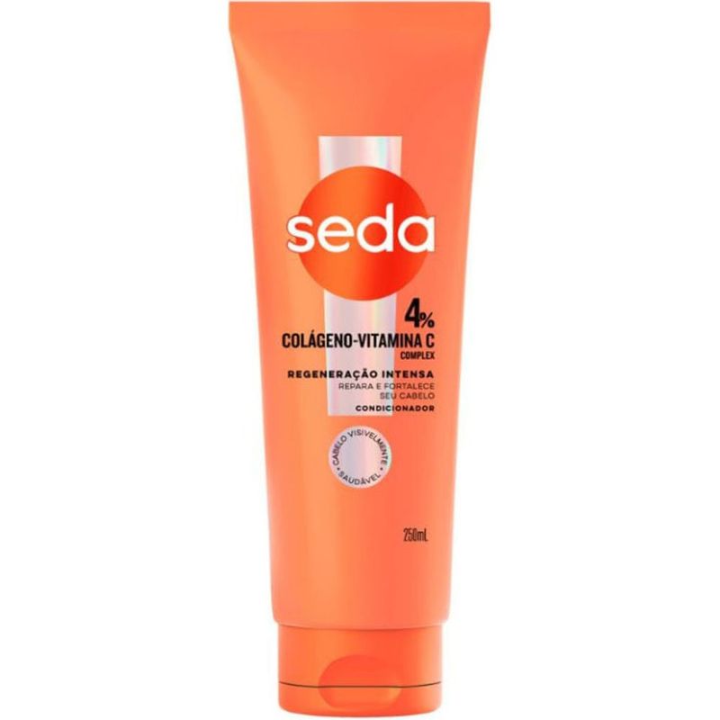 condicionador seda colágeno vitamina c regeneração intensa 250ml