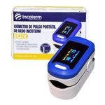 oxímetro portátil incoterm de pulso e dedo md ox320 (mp)