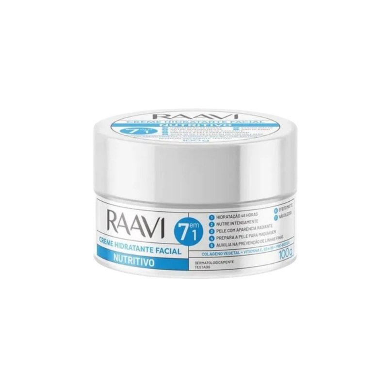 creme hidratante raavi facial nutritivo 100g (mp)