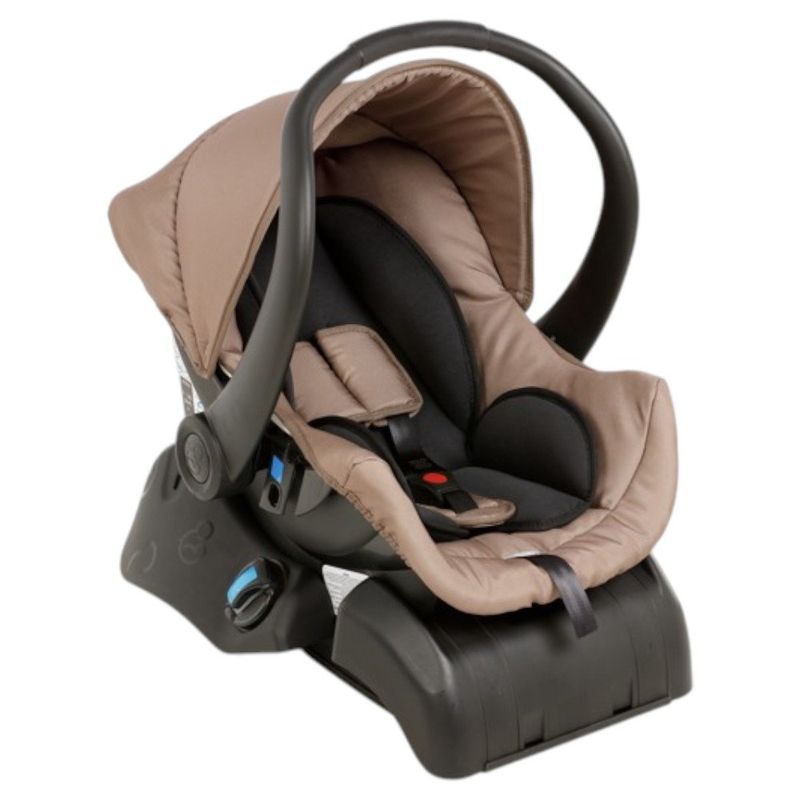 bebê conforto galzerano drc cocoon marrom com preto 8181tf
