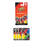 jogo de cartas uno mattel pack complementares jcv55 sortido