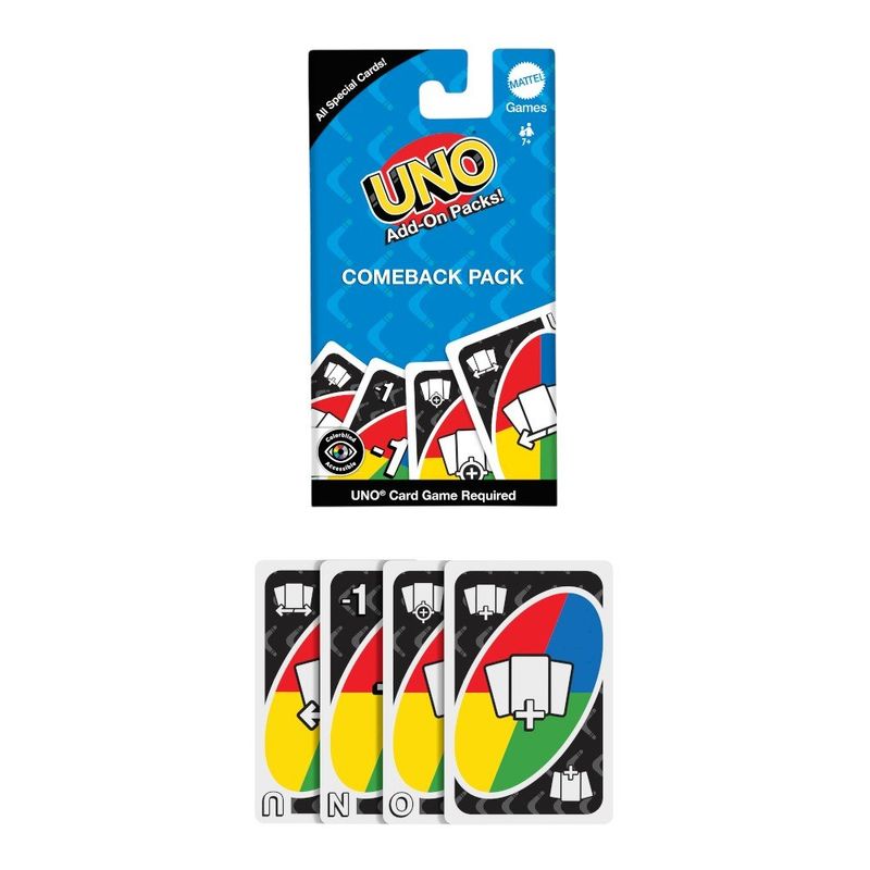 jogo de cartas uno mattel pack complementares jcv55 sortido
