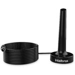 antena interna intelbras ai2031 uhf hdtv 860 mhz preto