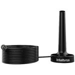 antena interna intelbras ai2031 uhf hdtv 860 mhz preto