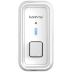 campainha smart intelbras sem fio com bateria branco - cib101
