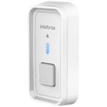 campainha smart intelbras sem fio com bateria branco - cib101