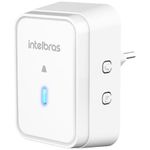 campainha smart intelbras sem fio com bateria branco - cib101