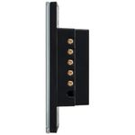 interruptor intelbras smart wi-fi touch 3 teclas preto ews 1003
