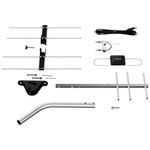 antena digital externa de tv intelbrás uhf/hdtv ae 3010